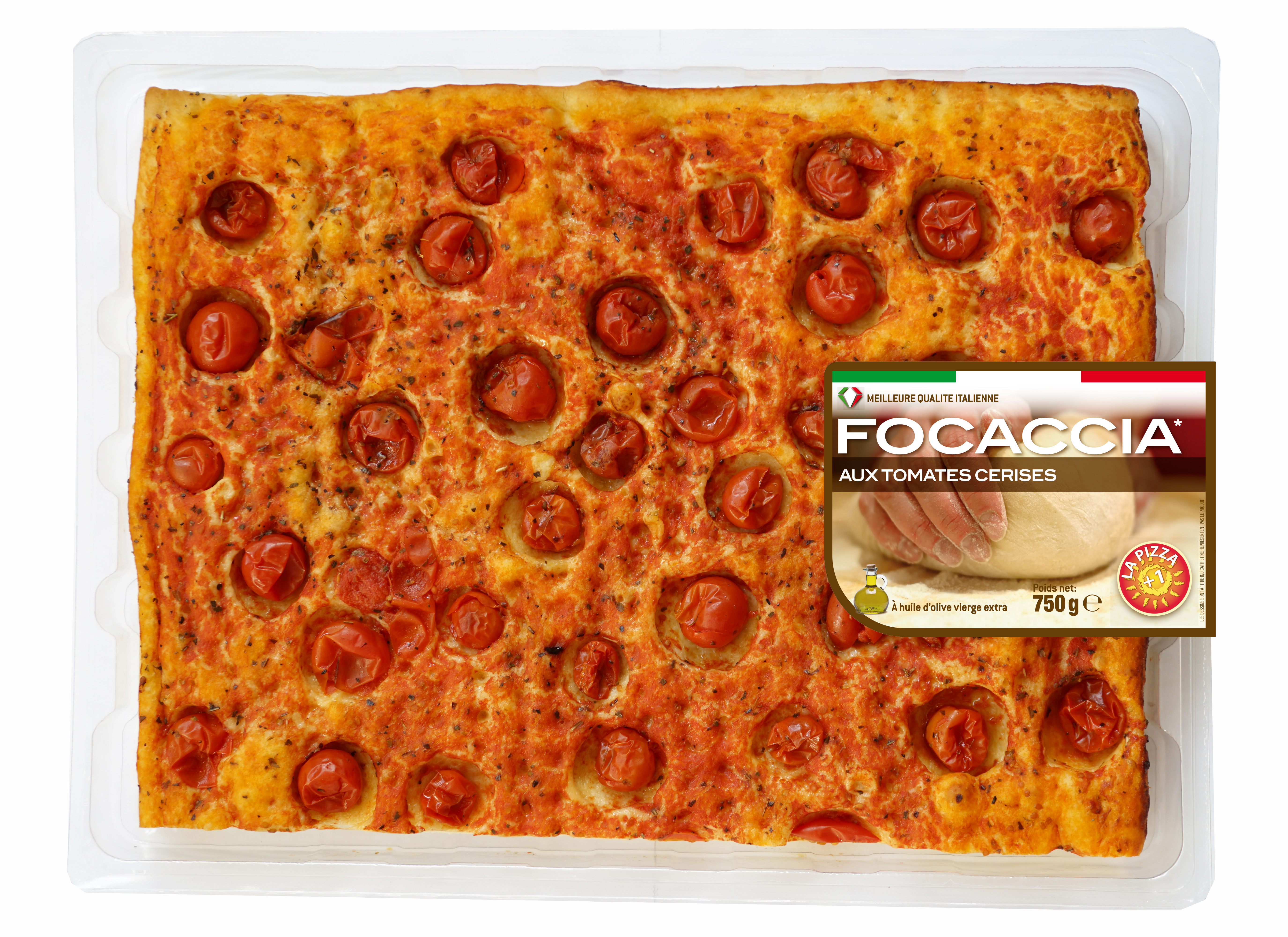 FOCACCIA TOMATE 750GR